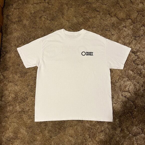 Mary Mary Marijuana Weed Bud T-Shirt White XLarge - Picture 3 of 4